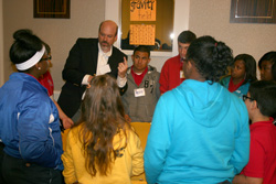 Students Exploring Engineering and Science (SEES) Program provides minority students experience with doing science.