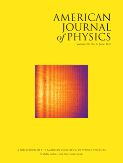 June 2018 issue of American Journal of Physics June 2018 issue of American Journal of Physics