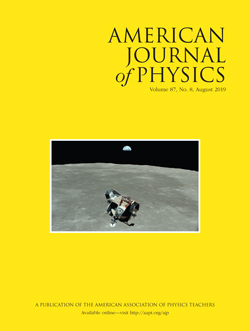 August 2019 AJP cover