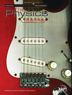 January 2019 issue of The Physics Teacher