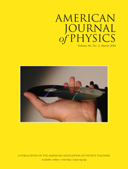 March 2018 issue of American Journal of Physics March 2018 issue of American Journal of Physics