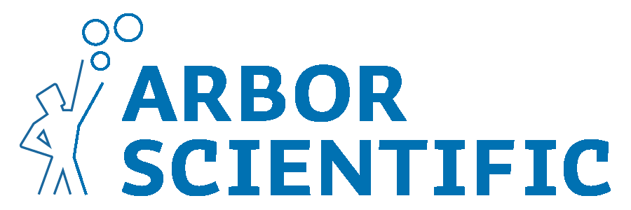 Arbor 2 BLUE - No Background Arbor Sci logo
